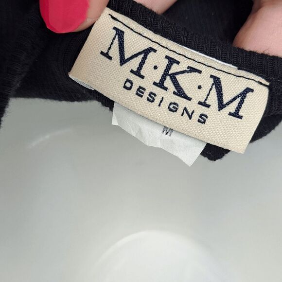 MKM Designs Y2K Ribbed Tank with Glitter and Sequins size Medium - Picture 6 of 7